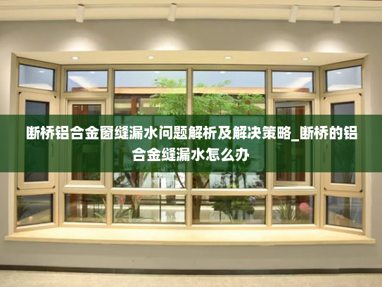 断桥铝合金窗缝漏水问题解析及解决策略_断桥的铝合金缝漏水怎么办