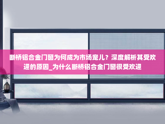 断桥铝合金门窗为何成为市场宠儿？深度解析其受欢迎的原因_为什么断桥铝合金门窗很受欢迎