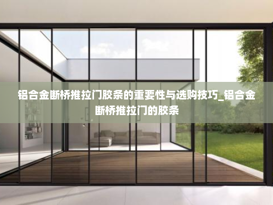 铝合金断桥推拉门胶条的重要性与选购技巧_铝合金断桥推拉门的胶条
